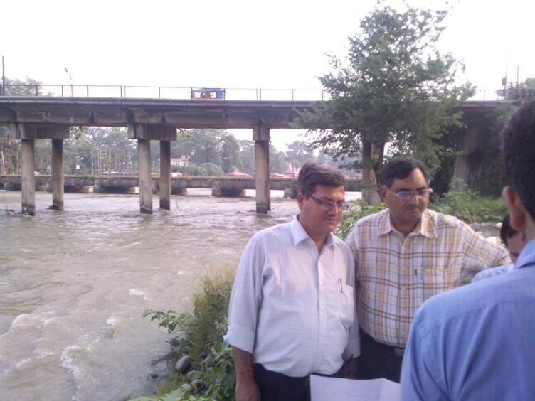 Ganga Canal Site Visit